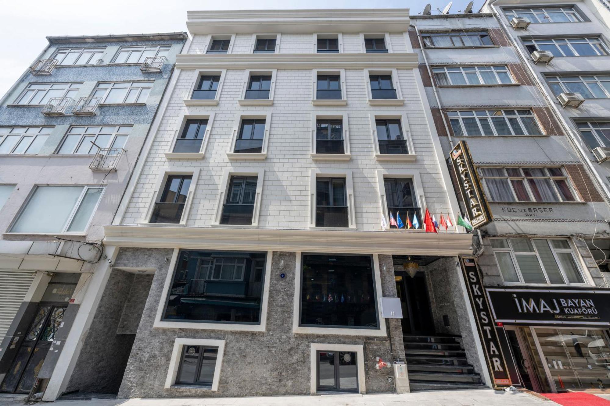 Skystar Deluxe Hotel اسطنبول المظهر الخارجي الصورة